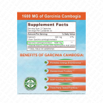 Garcinia Cambogia Capsules Factory - OEM 1600mg Calcium Antioxidant