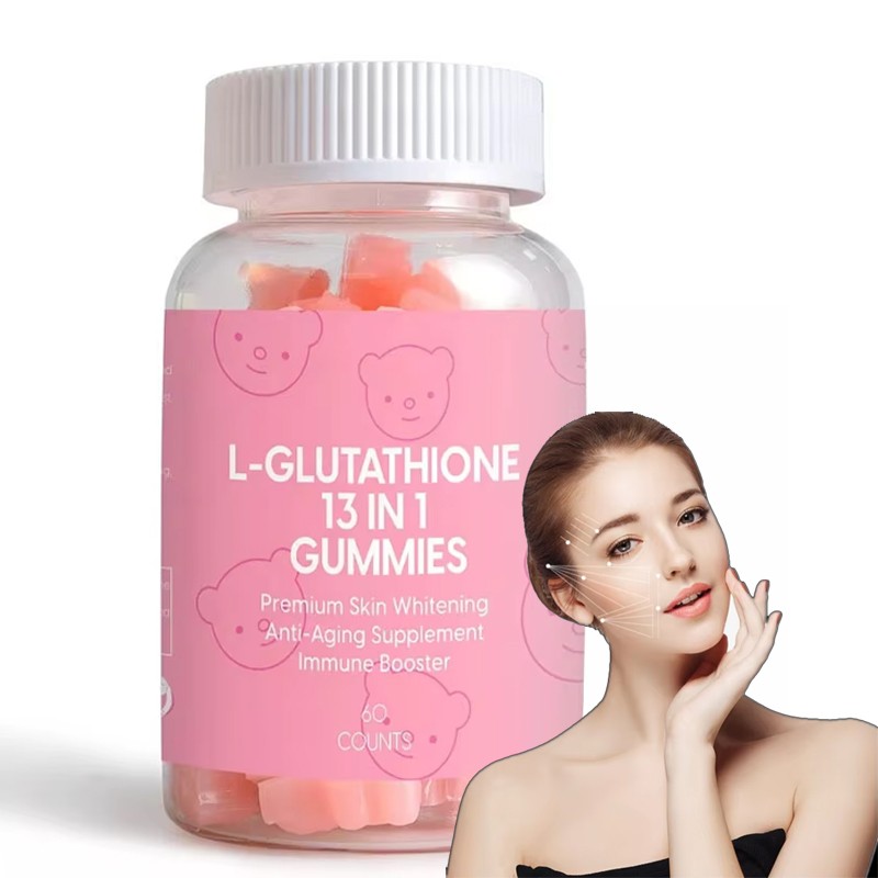 Skin Whitening Gummies Factory - Organic L-glutathione 13 in 1