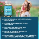 Multi-Collagen Capsules Supplier - Vitamin C Biotin Safe