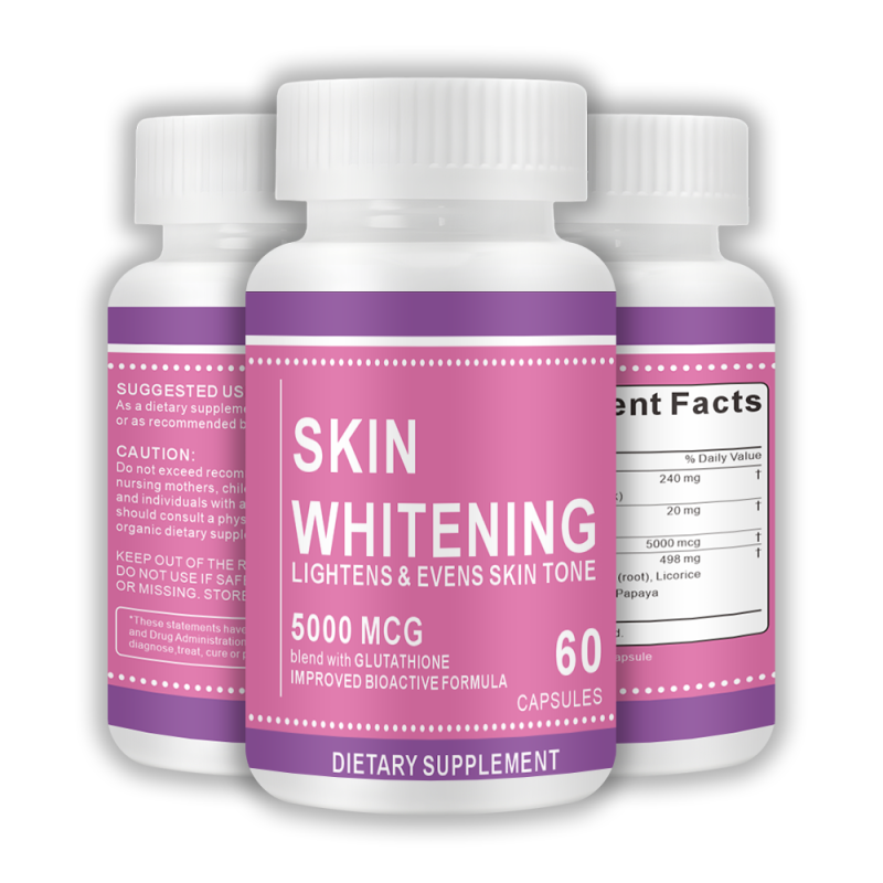 Skin Whitening Capsules Supplier - Glutathione Vitamin E 5000mg