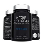 Vitamin C Collagen Factory - Hydrolyzed Marine Capsules