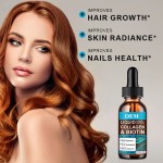 Collagen Liquid Drops Factory - Biotin Hair Growth Skin Radiance