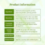 Liver Health Tablets Supplier - Silymarin Pueraria Herbal Nourishing