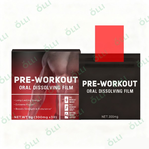 Pre Workout Oral Film Manufacturer - Energy Supplement Muscle Building