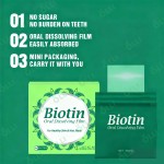 Biotin Oral Film Manufacturer - Fast Dissolving Supplement Strips