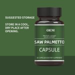 Saw Palmetto Capsules Supplier - Gluten-Free Hair Loss Prevention