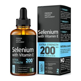 Selenium Drops Manufacturer - 200mcg Liver Health Immune Support