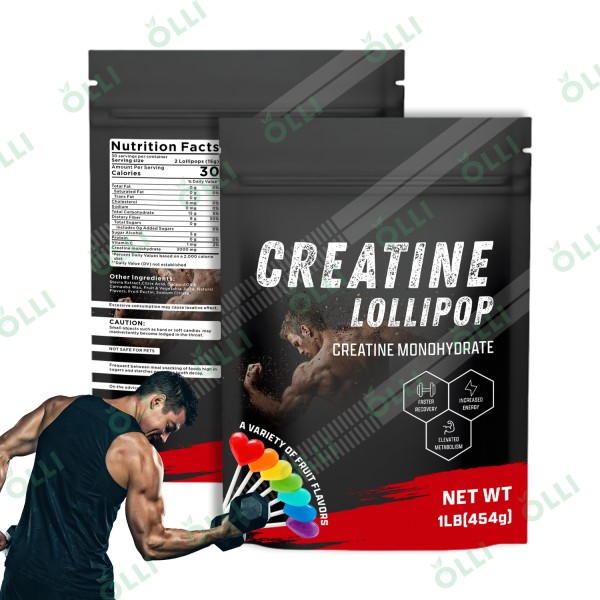 Creatine Lollipop Factory - Energy Boosting Sport Supplement