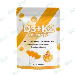 Vitamin D3 K2 Lollipop Factory - Bone Heart Health Adults