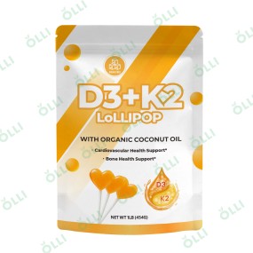 Vitamin D3 K2 Lollipop Factory - Bone Heart Health Adults