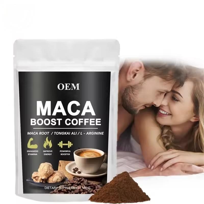 Black Maca Coffee Manufacturer - Reishi Organic Energy Man