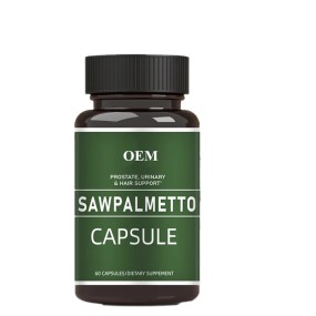 Saw Palmetto Capsules Supplier - Gluten-Free Hair Loss Prevention