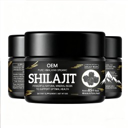 Shilajit Resin Factory - OEM 500mg Fulvic Acid Energy Boost