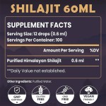 Shilajit Drops Supplier - OEM Fulvic Acid Men Vitality Energy