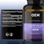 Relaxation Capsules Manufacturer - OEM 5HTP L-Theanine Mood Support