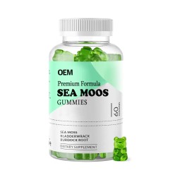Seamoss Gummies Factory - OEM Irish Bladderwrack Burdock Vegan