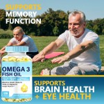 Omega 3 Softgels Manufacturer - OEM Brain Eye Health DHA EPA