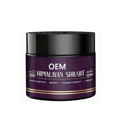 Shilajit Resin Supplier - OEM Immune Support Minerals Fulvic Acid