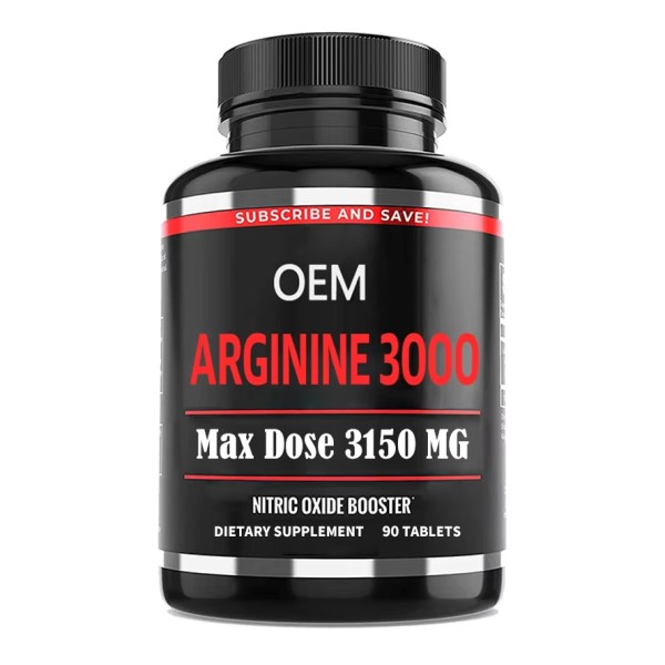Nitric Oxide Tablets Factory - OEM L-Arginine Endurance Performance