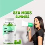 Seamoss Gummies Factory - OEM Irish Bladderwrack Burdock Vegan