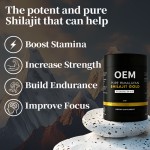 Shilajit Resin Factory - OEM 75% Fulvic Acid Energy Immunity