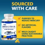 Omega 3 Softgels Supplier - OEM Eye Brain Health DHA EPA