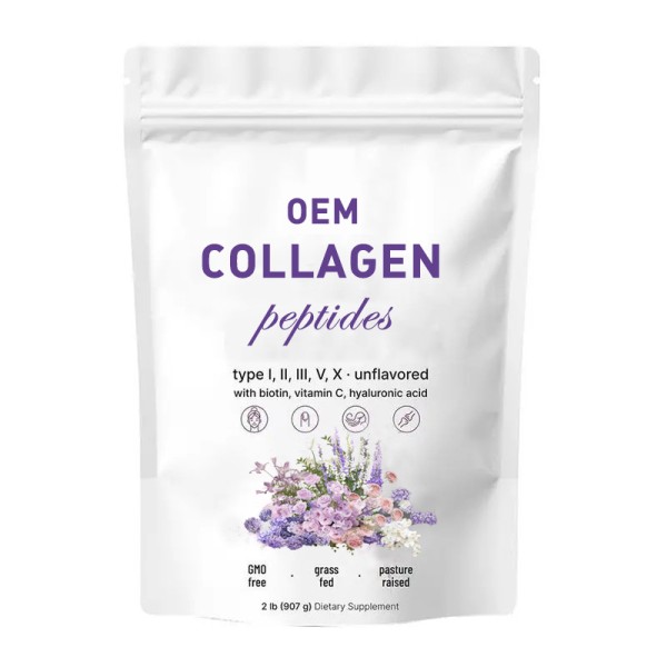 Collagen Peptides Powder Manufacturer - OEM Marine Bovine Vitamin C