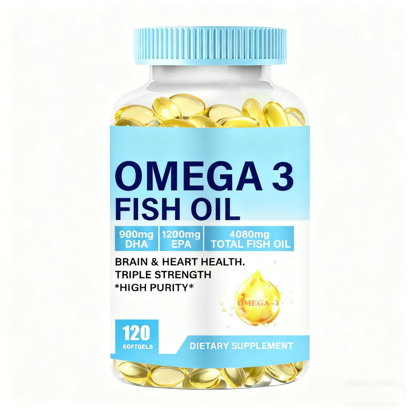 Omega 3 Softgels Manufacturer - OEM Brain Eye Health DHA EPA