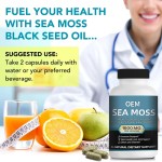 Immunity Capsules Manufacturer - OEM Bladderwrack Burdock Seamoss