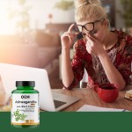Ashwagandha Tablets Supplier - OEM 1500mg Stress Relief Energy