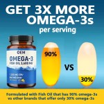 Fish Oil Softgels Factory - OEM Omega 3 Supplement Soft Capsules