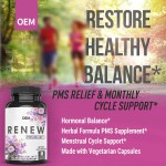 Women Hormone Capsules Factory - OEM Chaste Berry PMS Menstrual