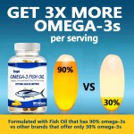 Omega 3 Softgels Supplier - OEM Eye Brain Health DHA EPA