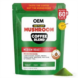 Mushroom Coffee Factory - OEM Instant Lions Mane Reishi Blend