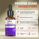 Black Seed Oil Drops Supplier - OEM 2% Thymoquinone Skin Hair