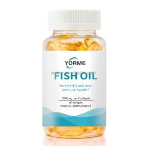 Fish Oil Softgels Supplier - OEM Brain Eye Health DHA EPA 90 Caps