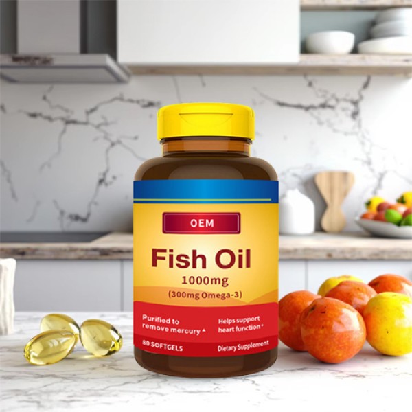 Fish Oil Softgels Manufacturer - OEM Custom Formula Omega 3