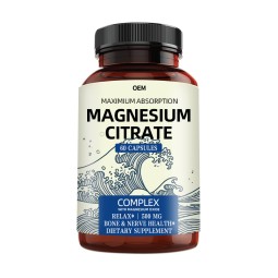 Magnesium Capsules Factory - OEM Relaxation Brain Citrate Glycinate