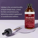 Shilajit Liquid Supplier - OEM Antioxidant Energy Memory Immune