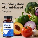 Fish Oil Softgels Supplier - OEM Vegan Omega 3 Heart Brain