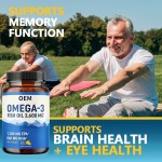 Fish Oil Softgels Factory - OEM Omega 3 Supplement Soft Capsules