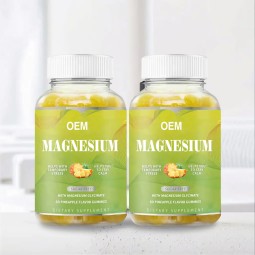 Magnesium Gummies Supplier - OEM Calm Mood Stress Immunity