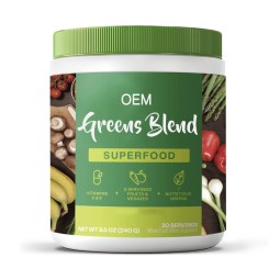 Greens Powder Factory - OEM Enzymes Probiotics Superfood