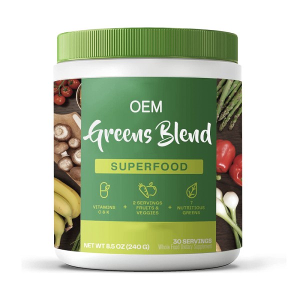 Greens Powder Factory - OEM Enzymes Probiotics Superfood