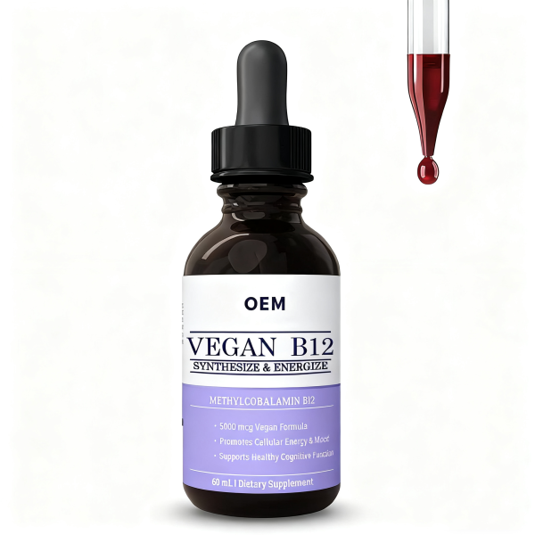 Vitamin B12 Liquid Manufacturer - OEM Vegan Cellular Energy Immune