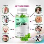 Seamoss Gummies Factory - OEM Irish Bladderwrack Burdock Vegan