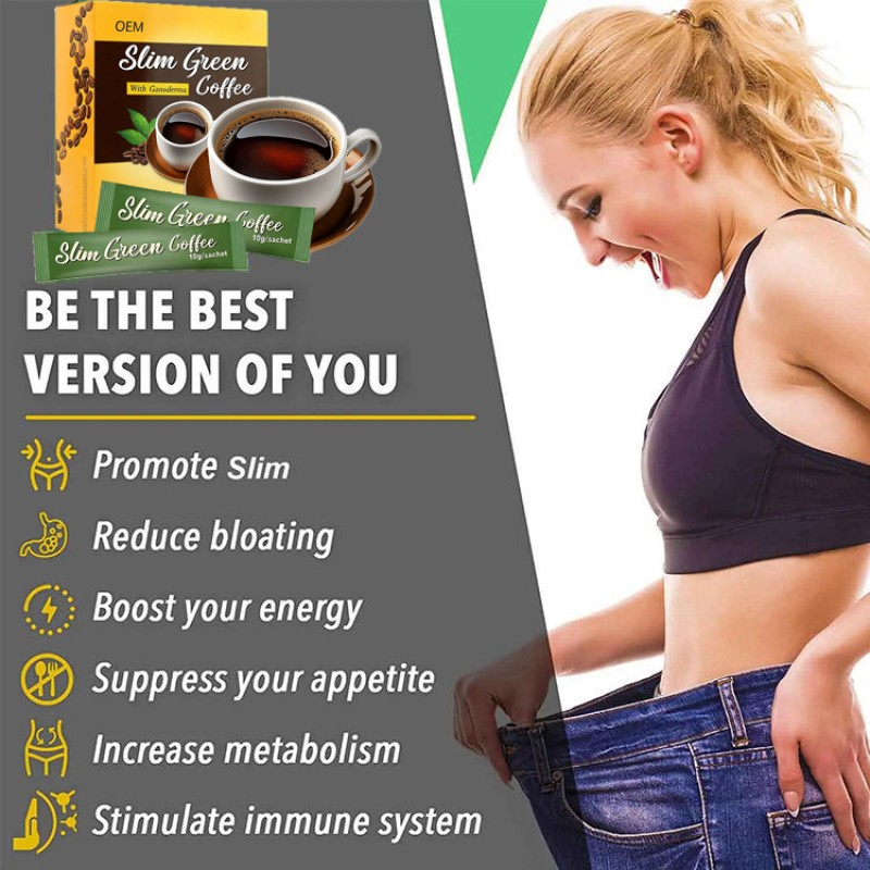 Green Coffee Supplier - OEM Ganoderma Blend Instant Stick
