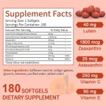 Lutein Softgels Factory - OEM Vitamin C E Eye Skin Antioxidant
