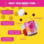 Lactation Gummies Manufacturer - OEM Fenugreek Moringa Breast Milk