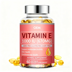 Vitamin E Softgels Factory - OEM Antioxidant Immune Skin Protection